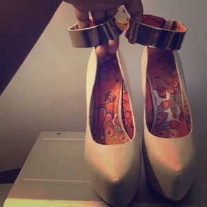 Tan Pumps